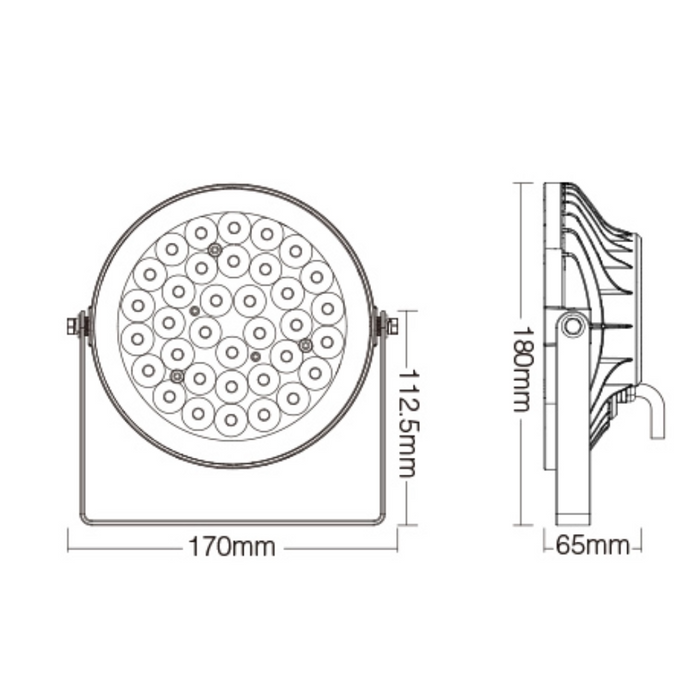 Led prikspot | Zigbee 3.0 | FUTC05Z | 25W | RGB+CCT