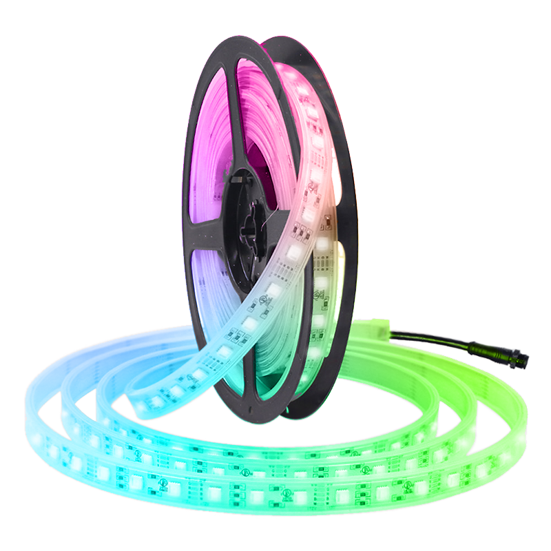 Led strip | 84 leds/m | 5m | Wifi & Zigbee 3.0 | RGB+CCT | IP68 ...